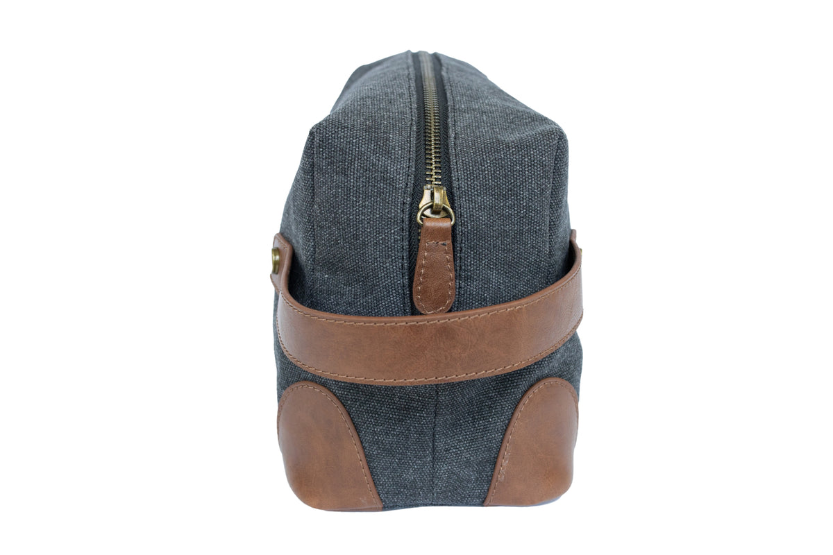 The Marco Canvas Toiletry Bag - Vetelli