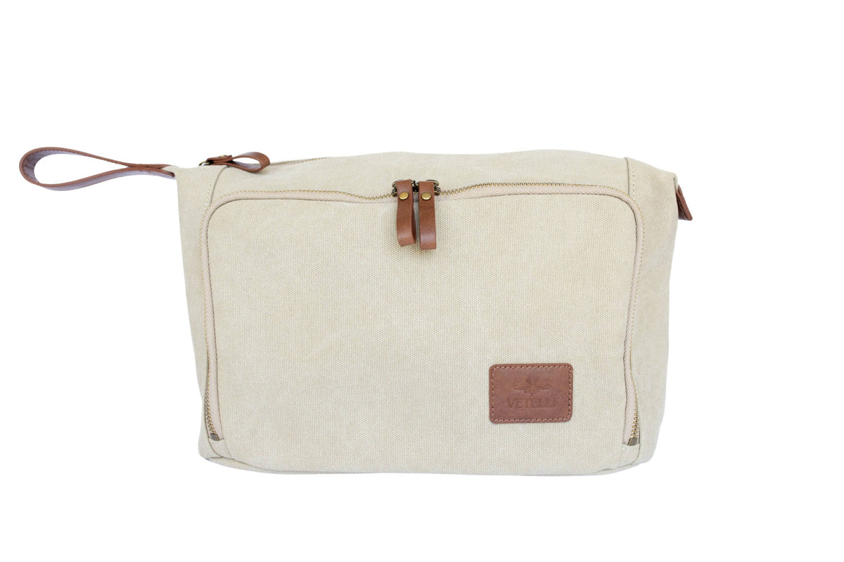 The Messner Canvas Toiletry Bag - Vetelli