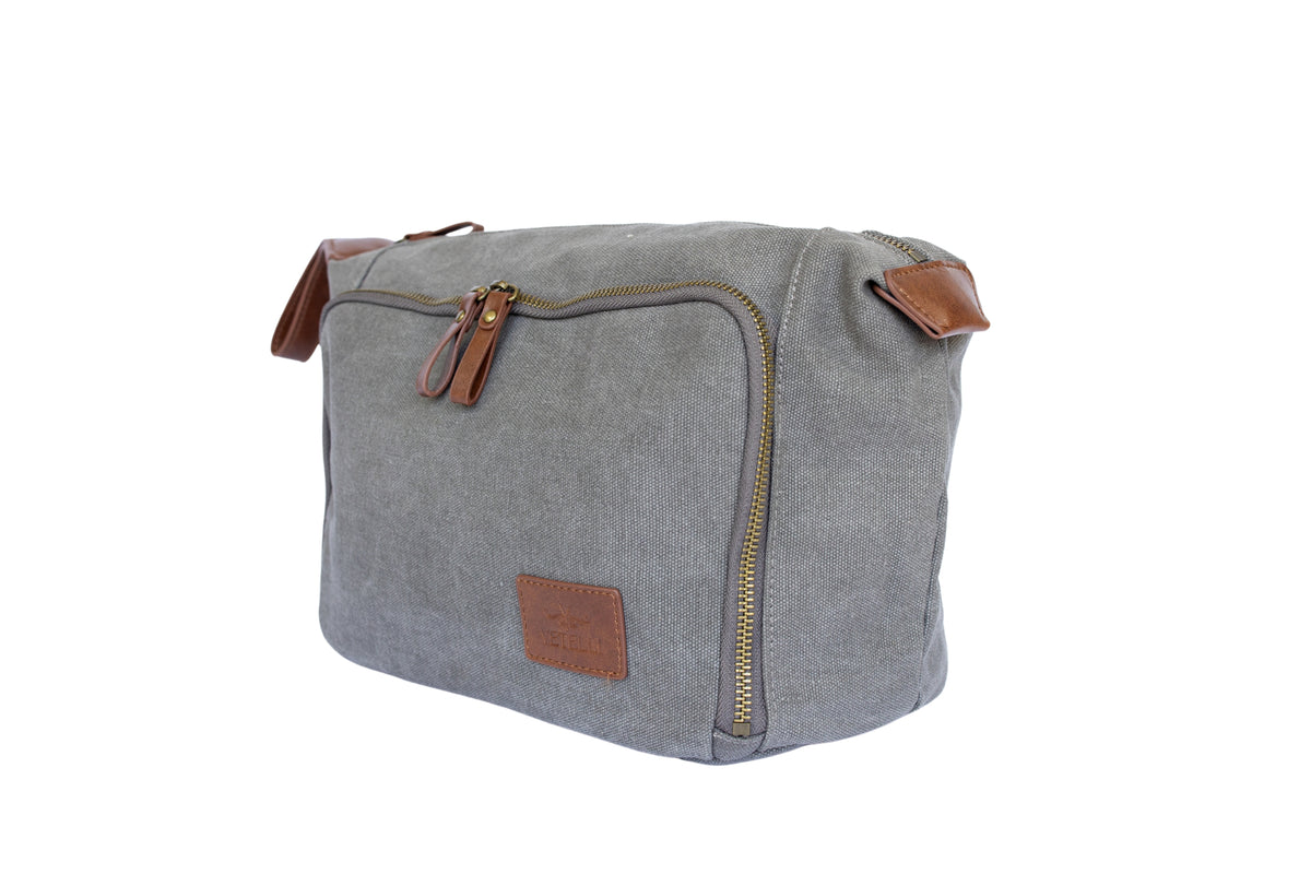 The Messner Canvas Toiletry Bag - Vetelli